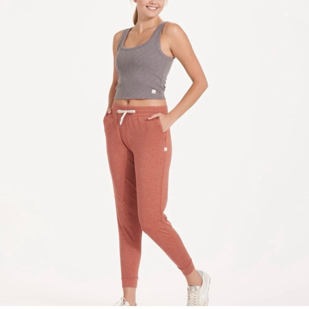 Vuori Performance Jogger The Rise The Shine Cinnamon Heather Size Large